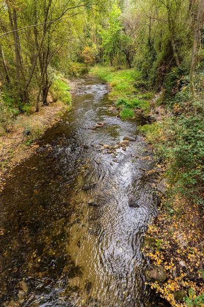 Floden Eresma — Stockfoto