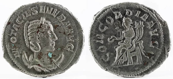 Otacilia 여러 Antoninianus — 스톡 사진