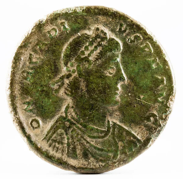 Moneda romana de Arcadius anverso —  Fotos de Stock