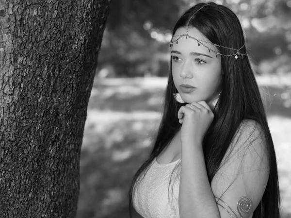 Retrato de mujer joven — Foto de Stock