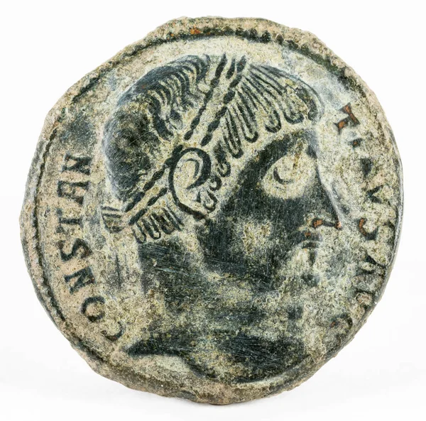Constantine I előlapon Magnus — Stock Fotó
