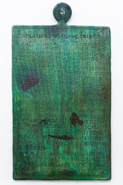 Bronce de Bembibre. Tabula Paemeiobrigensis.