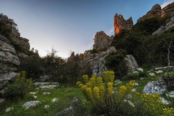 Natuurpark Torcal de Antequera — Stockfoto