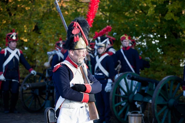 Del 2013 200 Celebró Aniversario Batalla Las Naciones Leipzig 1813 —  Fotos de Stock