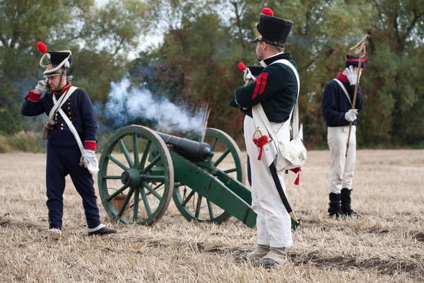 2013에는 200 라이프치히 1813 국가의 전투의 기념일을 전체에서 사회는 1813 — 스톡 사진