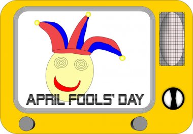 April Fools' Day, sometimes called All Fools' Day is an annual celebration in some European and Western countries commemorated on April 1 by playing practical jokes and spreading hoaxes clipart