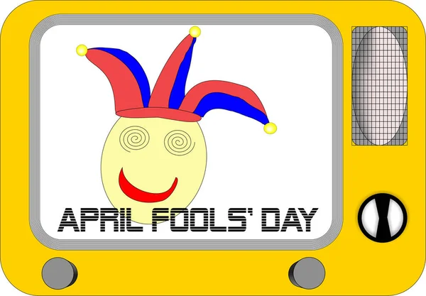 April Fools Day Vezes Chamado All Fools Day Uma Celebração — Fotografia de Stock