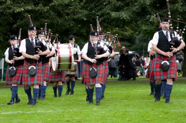 2016 Dünya Boru Grubu Şampiyonası 'nda Turriff ve District Pipe Band. Şampiyonalar 12 ve 13 Ağustos tarihlerinde Glasgow Green Scotland 'da gerçekleşti.. 
