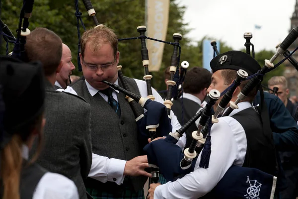 Inveraray District Pipe Band Під Час Чемпіонату Світу Трубопроводів 2016 — стокове фото