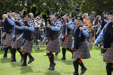 2016 Dünya Boru Grubu Şampiyonası 'nda Lochryan Boru Grubu. Şampiyonalar 12 ve 13 Ağustos tarihlerinde Glasgow Green Scotland 'da gerçekleşti..