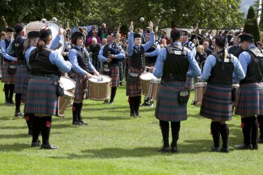 2016 Dünya Boru Grubu Şampiyonası 'nda Lochryan Boru Grubu. Şampiyonalar 12 ve 13 Ağustos tarihlerinde Glasgow Green Scotland 'da gerçekleşti..