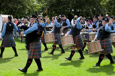 2016 Dünya Boru Grubu Şampiyonası 'nda Lochryan Boru Grubu. Şampiyonalar 12 ve 13 Ağustos tarihlerinde Glasgow Green Scotland 'da gerçekleşti..