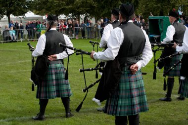 2016 Dünya Boru Grubu Şampiyonası 'nda St. Mary' s Derrytrasna Boru Grubu. Şampiyonalar 12 ve 13 Ağustos tarihlerinde Glasgow Green Scotland 'da gerçekleşti..