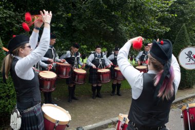 2016 Dünya Boru Grubu Şampiyonası 'nda Perth Metro Boru Grubu. Şampiyonalar 12 ve 13 Ağustos tarihlerinde Glasgow Green Scotland 'da gerçekleşti..