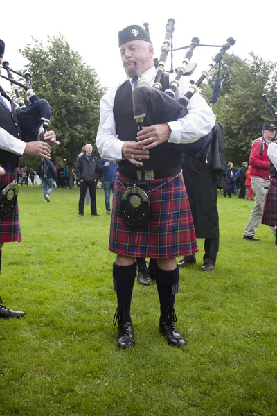 Matt Boyd Memorial Pipe Band Durante Campeonato Mundial Pipe Band — Foto de Stock