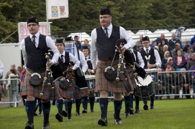 2016 Dünya Boru Grubu Şampiyonası 'nda Cullybackey Boru Grubu. Şampiyonalar 12 ve 13 Ağustos tarihlerinde Glasgow Green Scotland 'da gerçekleşti..