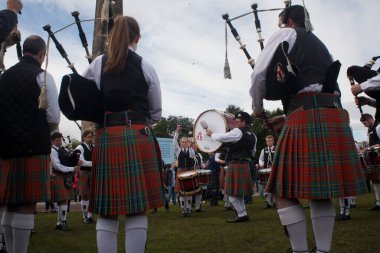 2016 Dünya Boru Grubu Şampiyonası 'nda Thiepval Memorial Boru Grubu. Şampiyonalar 12 ve 13 Ağustos tarihlerinde Glasgow Green Scotland 'da gerçekleşti..