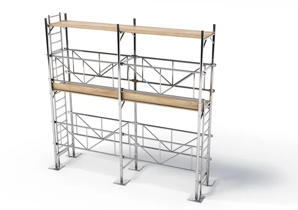 Une Illustration Échafaudage Réalisée Logiciel — Photo