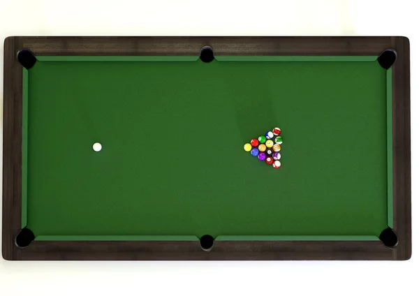 Eine Illustration Eines Snookers — Stockfoto