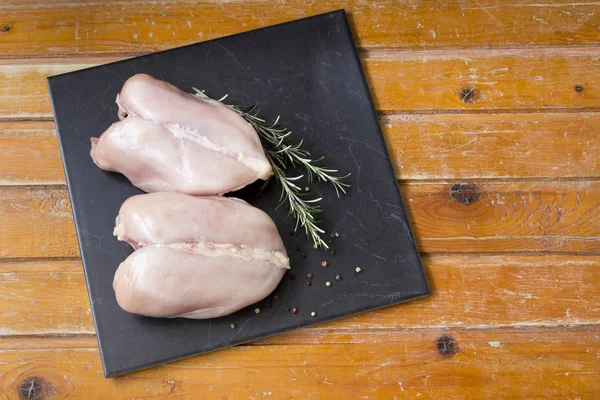Chicken breast raw — Stock Photo, Image