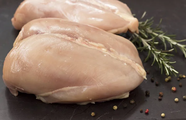 Raw and fresh chicken breast — Stock Photo, Image