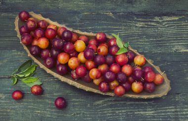 Sadece kırmızı Erik aldım