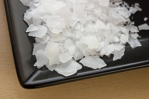 氯化镁片-海盐 — 图库照片