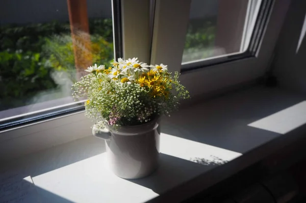 Vazodaki Çiçekler — Stok fotoğraf