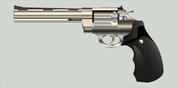 Револьвер Colt Анаконда Пистолет Стоковый вектор