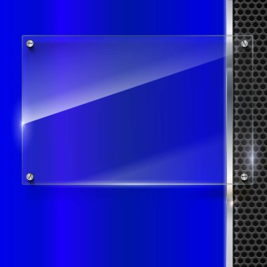 Zarif vektör arka plan cam afiş.