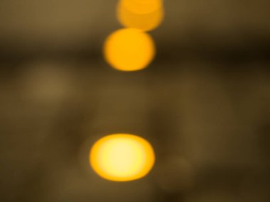 Soyut sarı bokeh arka plan bulanık yakın çekim