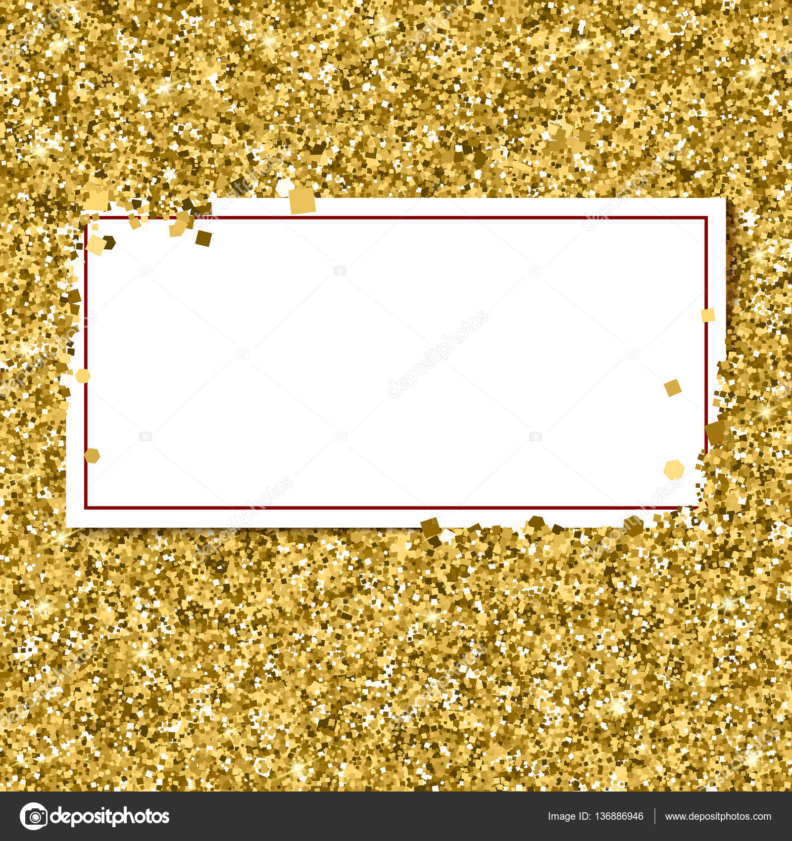 Abstract modern vector gold banner templates, shiny luxury background