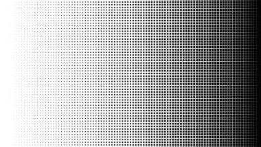 Yarı ton desen arka plan, kare spot şekilleri, vintage ve retro grafik