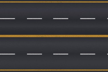 asfalt yol doku beyaz çizgili.
