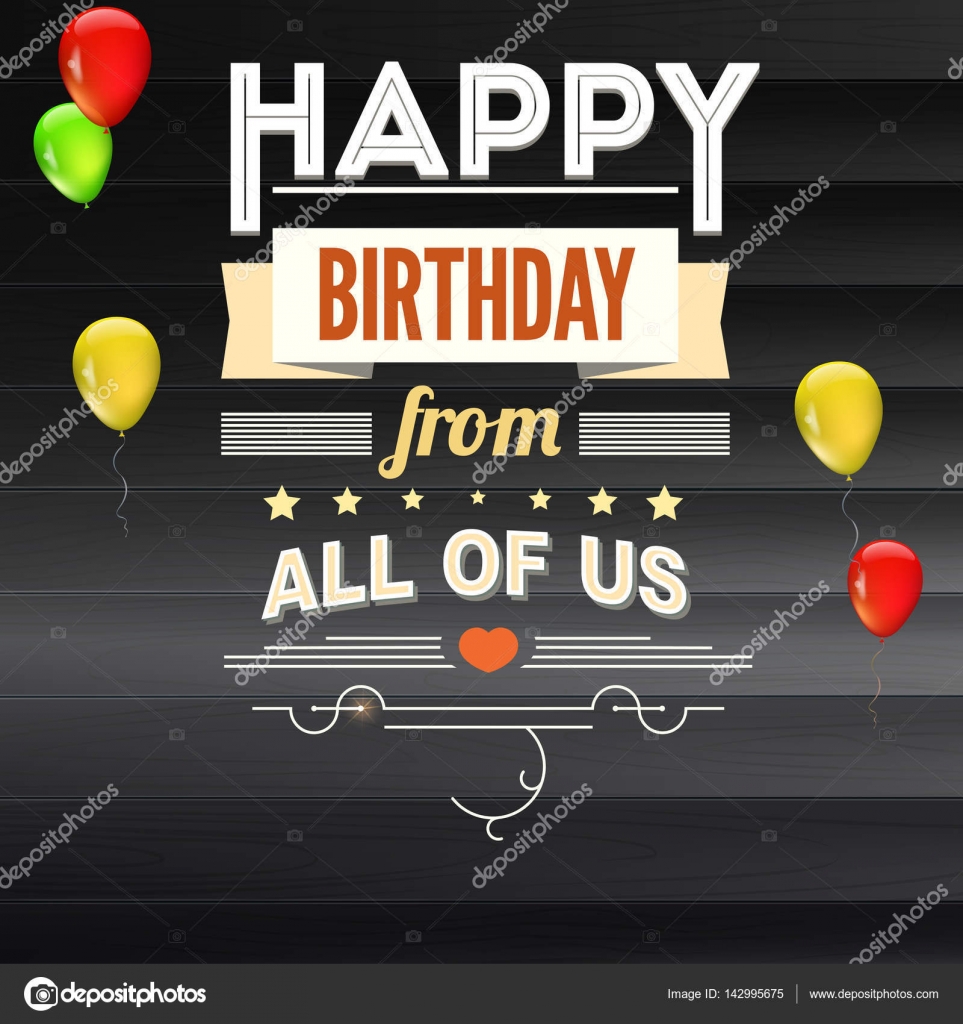 Carteles De Cumpleaños Vintage Carteles De Cumpleaños Vintage