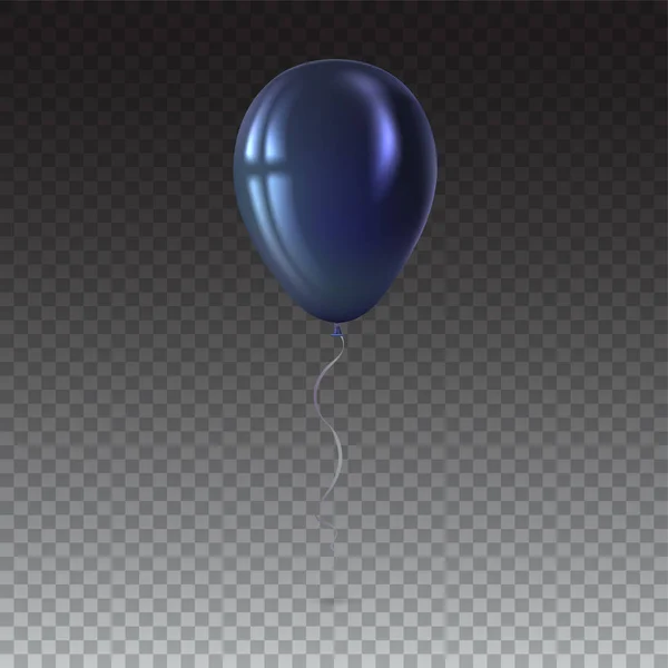 Ballon gonflable volant isolé sur fond blanc . — Image vectorielle