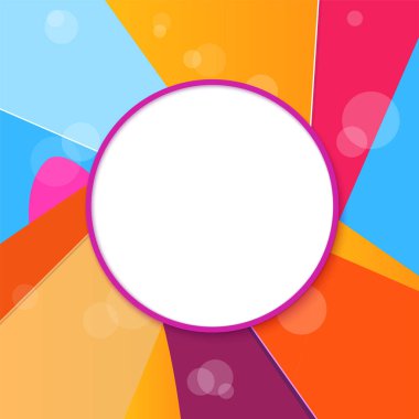 Metniniz için yer ile parlak vintage retro arka plan.