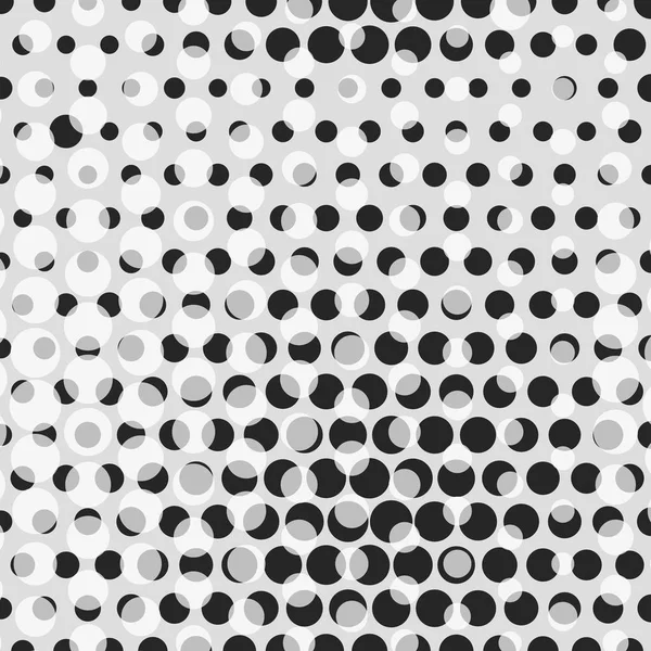 Abstraktní pozadí tečkovaný polotónů. Monocrome vzorek s semi fólie. Dekorační šablony pro titulní, plakátu nebo nápisu — Stockový vektor
