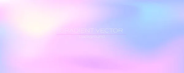 Soft modern gradient of colors. Blurred transition from blue to pink. Abstract vector resizable background. — Stock Vector