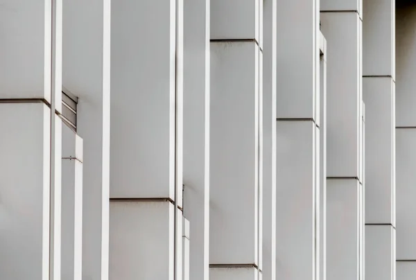 Pared Oficina Moderna Gris Edificio Arquitectónico Abstracto Fondo — Foto de Stock
