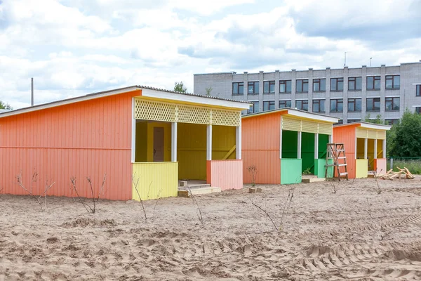 Konstruktionen Lekplatsen — Stockfoto