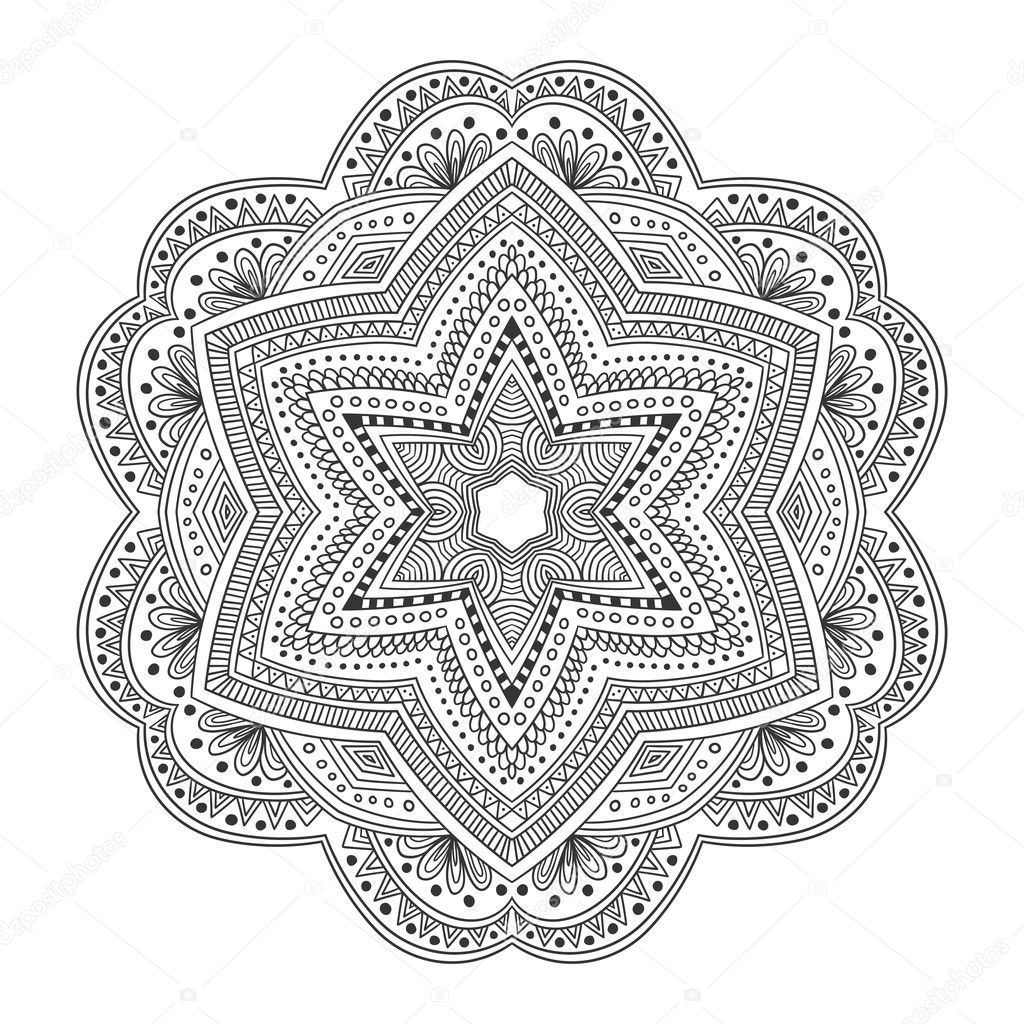 Free Free Mandala Zentangle Svg 818 SVG PNG EPS DXF File