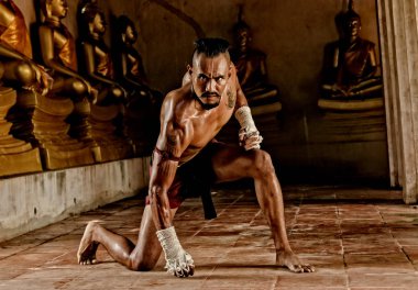 Antik Muay Tay, sporcu tekme boksör
