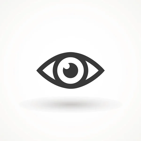 Göz, göz ve görme simgesi. Web sitesi sayfası ve mobil uygulaması tasarım vektör öğesi. Görünümü, bak, görüş, göz atmak, peek, belirti, dekko, eyebeam, eyewink iz. Düz tasarım stili.