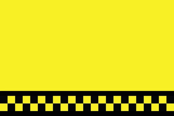 Fondo de transporte. Concepto de servicio de taxi. Banner amarillo vectorial, cartel o volante plantilla de fondo — Vector de stock