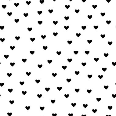 Kalbin pürüzsüz bir şekli var. Kalpler. Hediye paketi tasarımı. Soyut geometrik modern arkaplan. Vektör çizimi. Art deco tarzı. Kalbin pürüzsüz deseni