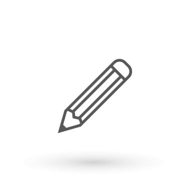 Pen il Icon. Pen icon symbol for your web site design, logo, app, UI. Vector illustration. isolated. Flat design.