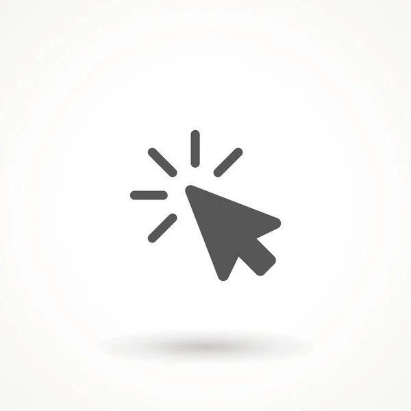 Pointer Arrow fare ok simgesi, bilgisayar fare vektörü tıklayın — Stok Vektör