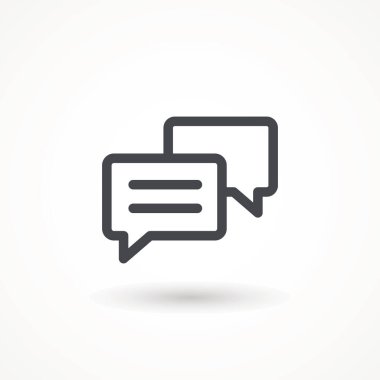 Konuşma baloncukları Simge, düz tasarım konuşma konuşma tarzı, konuşma işareti, konuşma simgesi