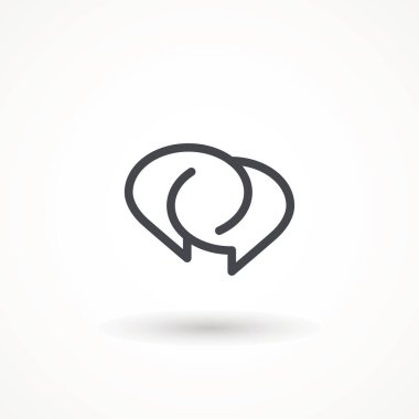 Konuşma baloncukları Simge, düz tasarım konuşma konuşma tarzı, konuşma işareti, konuşma simgesi